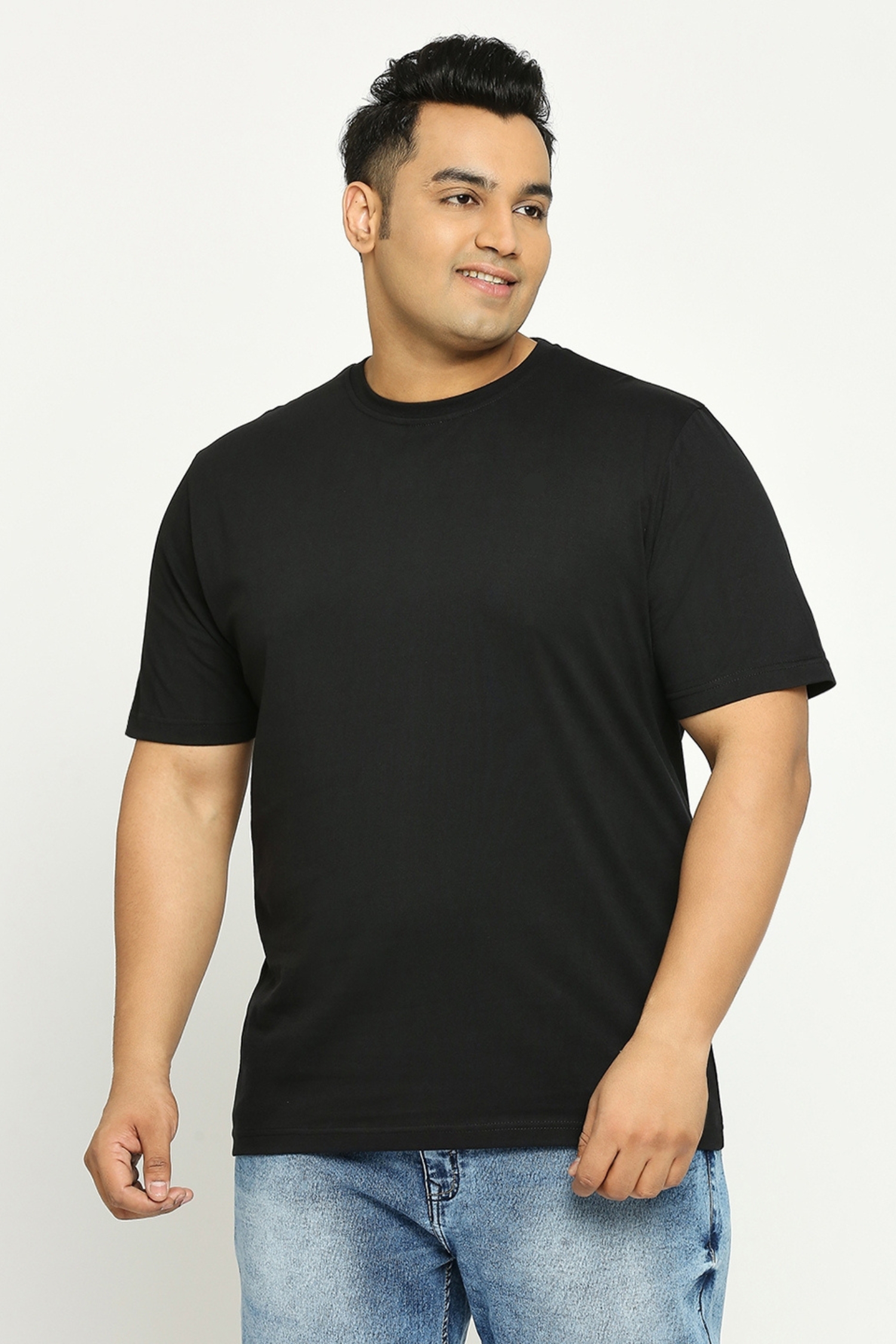 Men's Plus Size Cotton T-Shirt