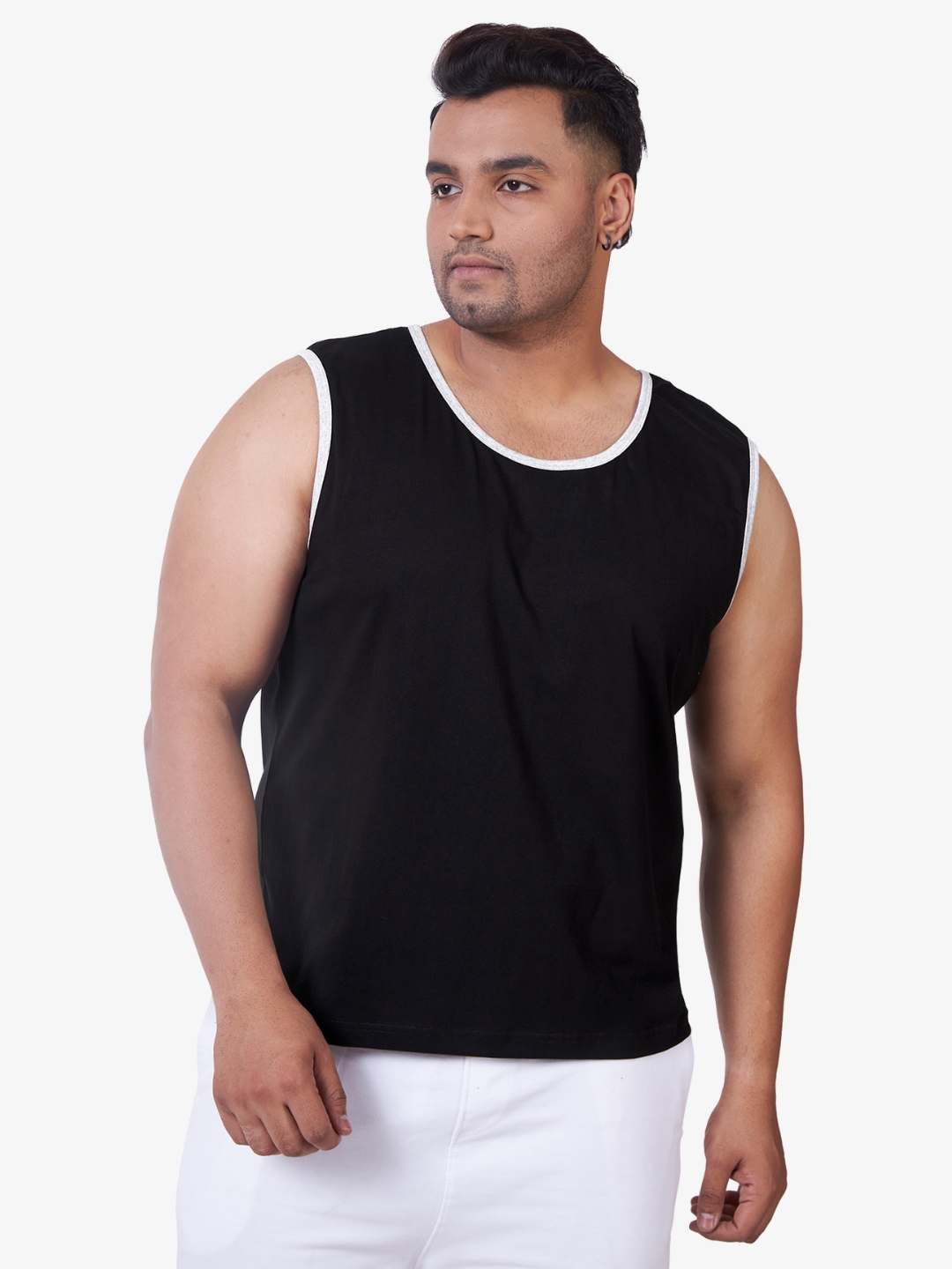 Men's Plus Size Cotton Tanktop