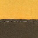 Men's Plus Size Cotton Double Stripe T-Shirt - Olive & Musturd