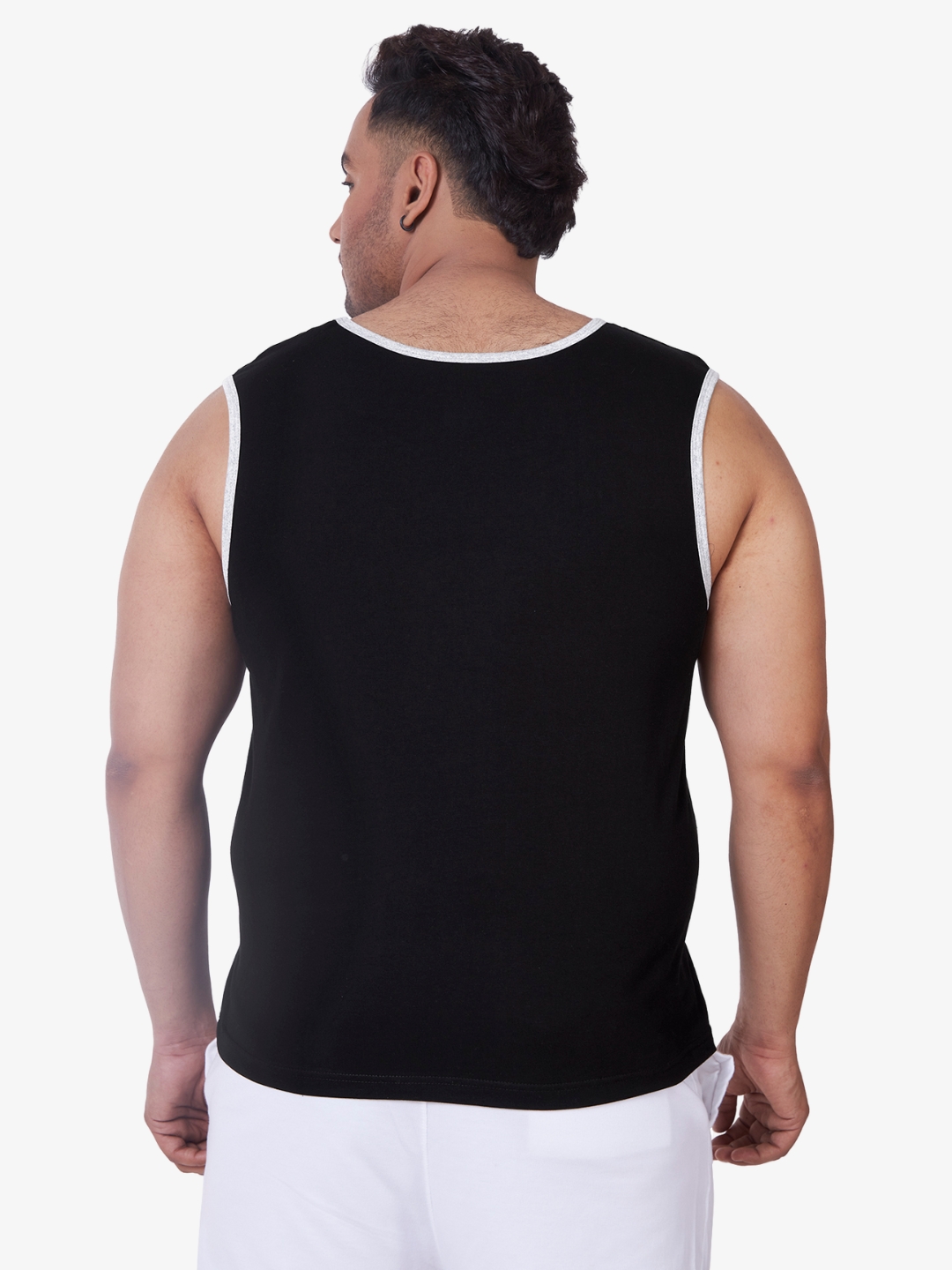 Men's Plus Size Cotton Tanktop - Image 3