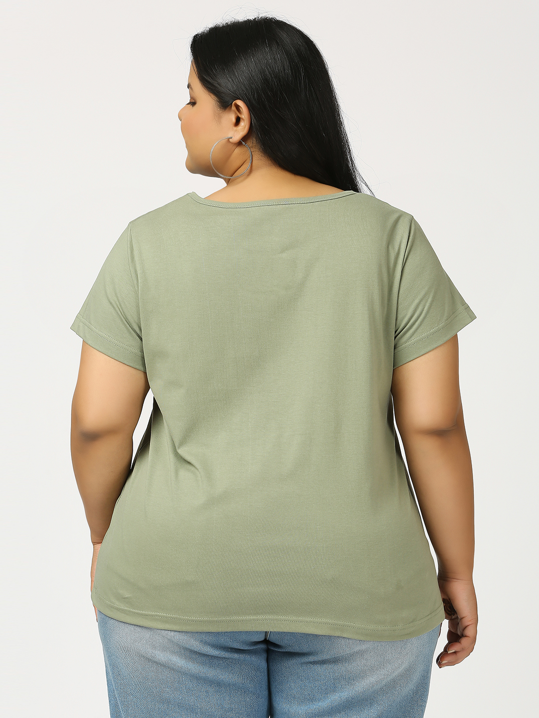 Women's Plus Size Cotton T-Shirt - Image 3