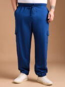 Men's Plus Size Cotton Cargo Joggers