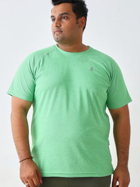 Men's Plus Size Dri Fit T-Shirt - Pista Melange