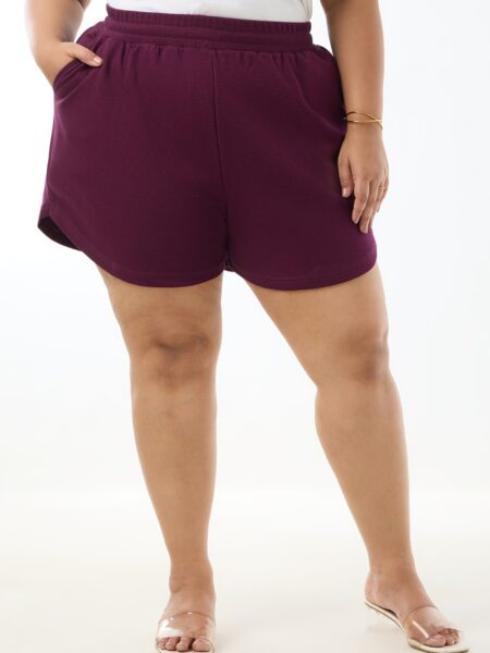 Women's Plus Size Cotton Casual Shorts