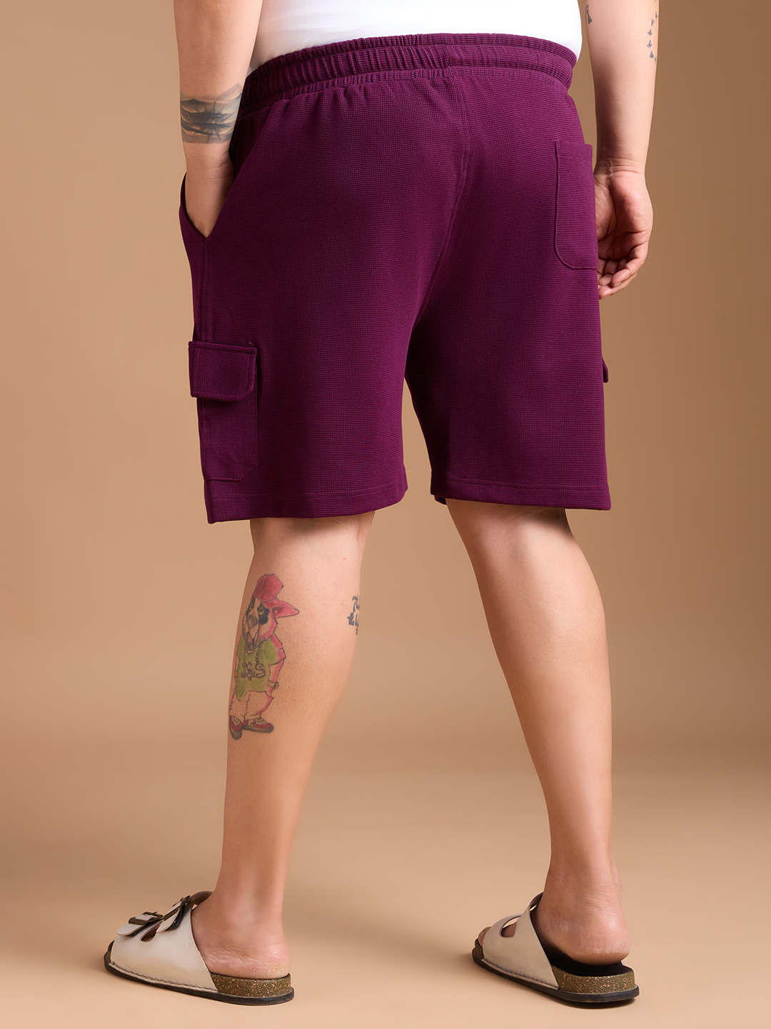 Men's Plus Size Cargo Shorts - Image 3
